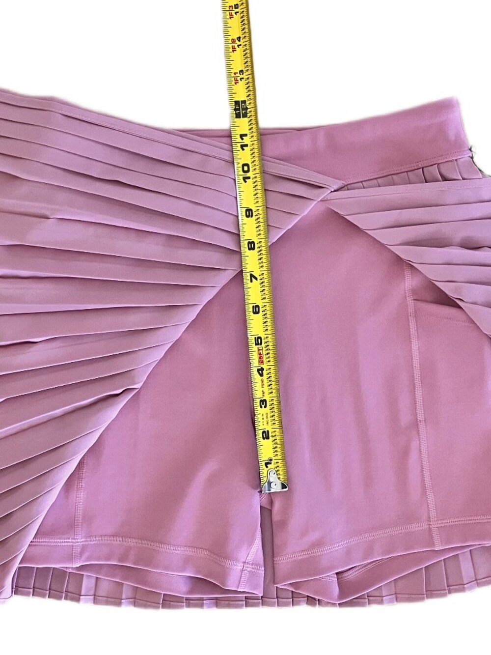 Bad Birdie Women's 16" Double Down Golf Skort Sz Small Petaluma Pink NWT - Picture 10 of 10
